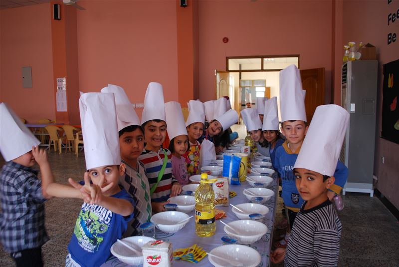 Suleimaniah 3rd Graders Enjoy Baking Day 